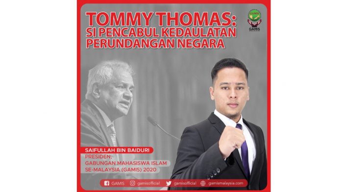 Tommy Thomas: Si pencabul kedaulatan perundangan negara